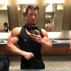 Jed North Tank Top (L) (Black)